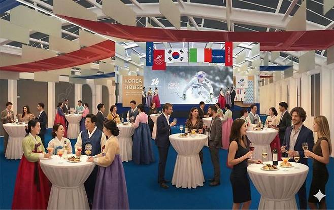 2026 밀라노코르티나동계올림픽대회 코리아하우스 예상도. ⓒ 대한체육회