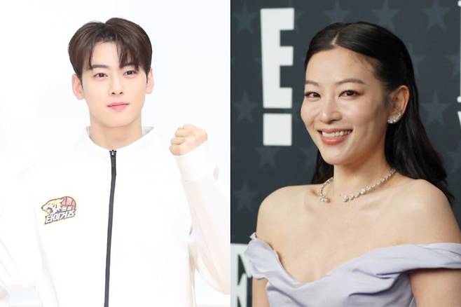차은우를 '200억 탈세 의혹'이 불거진 가운데, 미국에서 활동하는 한국계 배우가 응원의 목소리를 남겼다. 뉴시스, 산타모니카=AP뉴시스