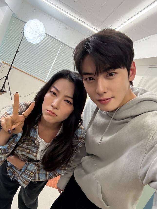 아덴 조와 차은우. 아덴 조 인스타그램 캡처