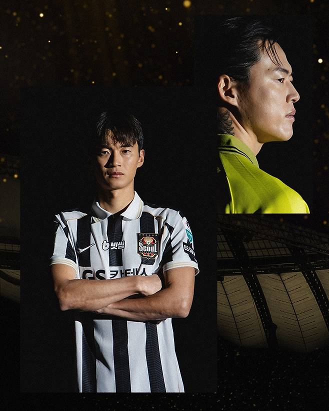 ▲ “가슴 위에 새긴 FC서울 자부심!” FC서울, 2026시즌 유니폼 ‘Golden Stars’ 발표. ‘Grow with uS, GS’ GS스포츠 프로축구단 FC서울(이하 FC서울)이 2026시즌을 맞아 FC서울의 자부심과 새로운 도약의 의지를 담은 신규 유니폼 ‘Golden Stars’를 발표했다.