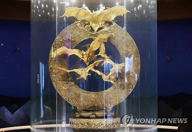 전남 함평 황금박쥐상 [연합뉴스 자료사진]