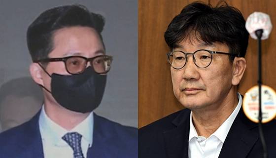 윤영호 전 통일교 세계본부장(왼쪽), 권성동 국민의힘 의원. 〈사진=JTBC 캡처(왼쪽)·연합뉴스〉