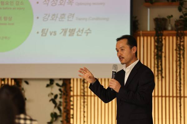 정태석 박사 '자녀 부상 예방 팁' 강의. ⓒ넥슨