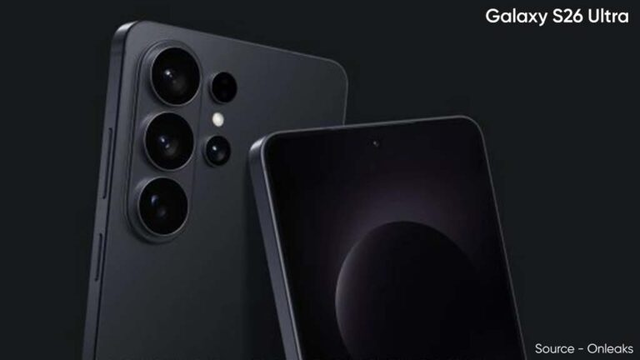 갤럭시 S26 울트라 예상 이미지. 팁스터 온리크스(Onleaks) 캡처