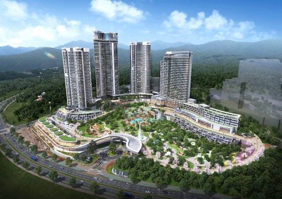 울산 북구 강동 롯데리조트 조감도. fn 사진 DB