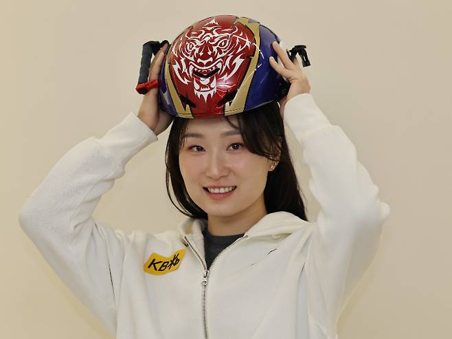 쇼트트랙 국가대표 최민정이 지난달 4일 서울 강남구 올댓스포츠 사무실에서 포즈를 취하고 있다. 연합뉴스