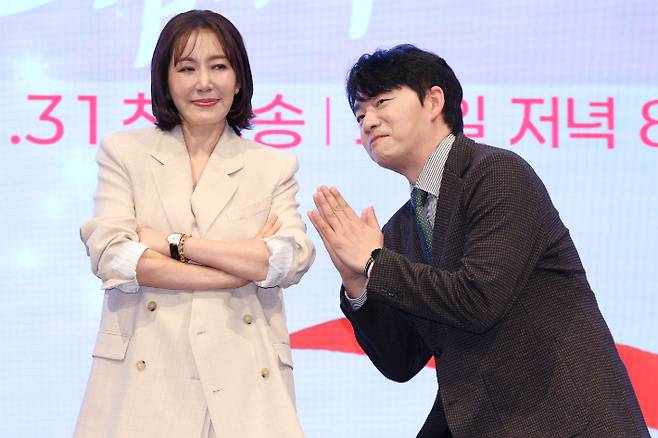 3번째 부부 호흡 '사랑을' 유호정·김승수 평소 '여보야' 호칭[현장EN:]