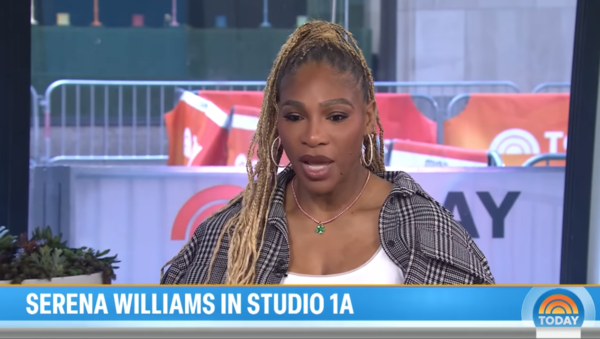 세레나 윌리엄스(사진=NBC 방송 화면)