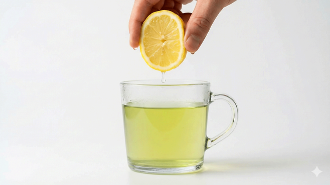 식후 30분, 녹차에 '레몬즙' 한 스푼… 체중 감량 돕는다｜출처: Gemini
