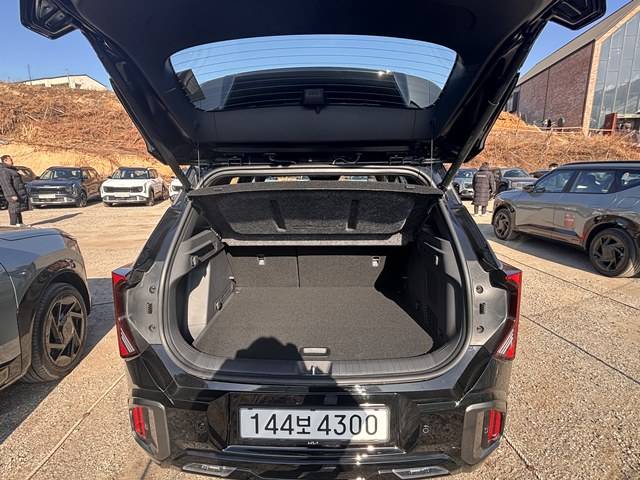 동급 최대 수준의 적재 용량 536L 확보한 셀토스 러기지 공간 . /황지향 기자