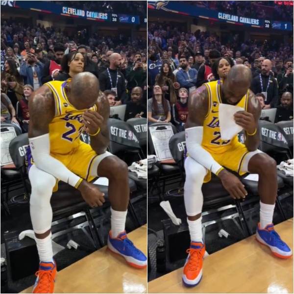 '킹' 제임스 이제 은퇴할 결심? CLE 원정, 하이라이트 영상에 눈시울 붉혀