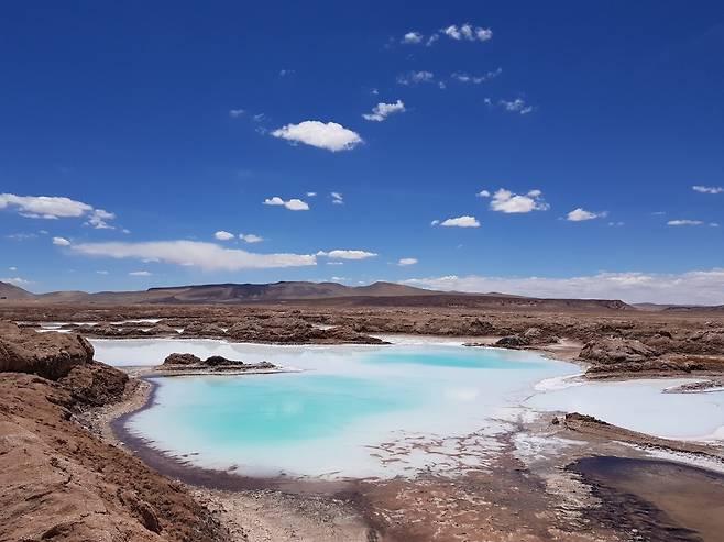 아르헨티나 옴브레 무에르토 리튬 염호./사진=포스코홀딩스