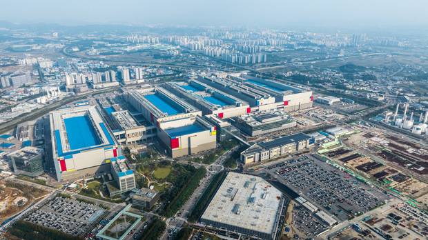 세계 최대 규모의 반도체 생산 단지 삼성전자 평택캠퍼스. 사진제공=삼성전자 2025.12.29