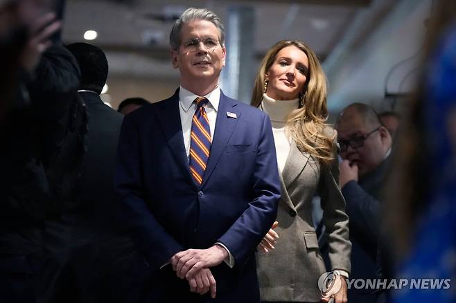 베선트 미 재무장관 [AP 연합뉴스 자료사진 재판매 및 DB금지]