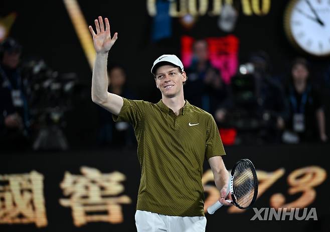 얀니크 신네르 [신화=연합뉴스]