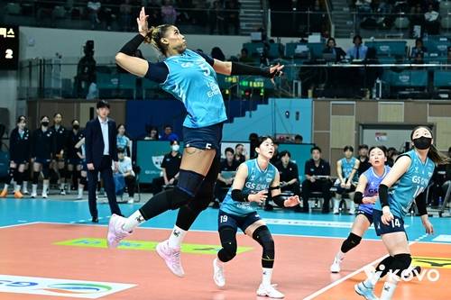 안혜진 투입으로 시작된 마법…GS, 흥국에 짜릿한 '리버스 스윕'(종합)