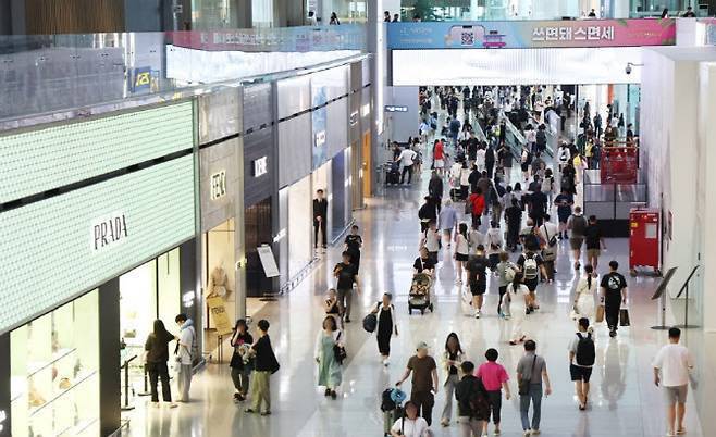 인천국제공항 면세점의 모습 (사진=연합뉴스)
