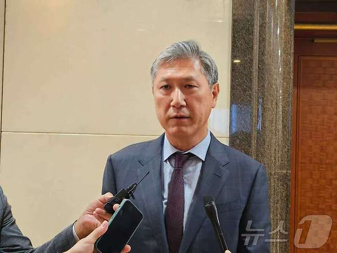 노재헌 주중대사. (베이징특파원 공동취재단)