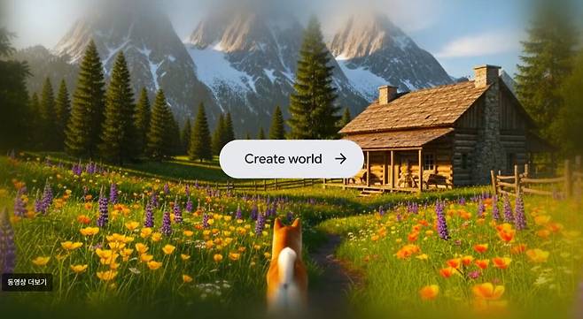 프로젝트 지니 화면./구글 딥마인드 블로그 갈무리