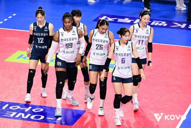 도로공사 선수단./KOVO