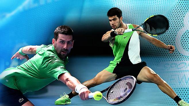 알카라스 vs 조코비치 호주오픈 남자단식 결승 격돌