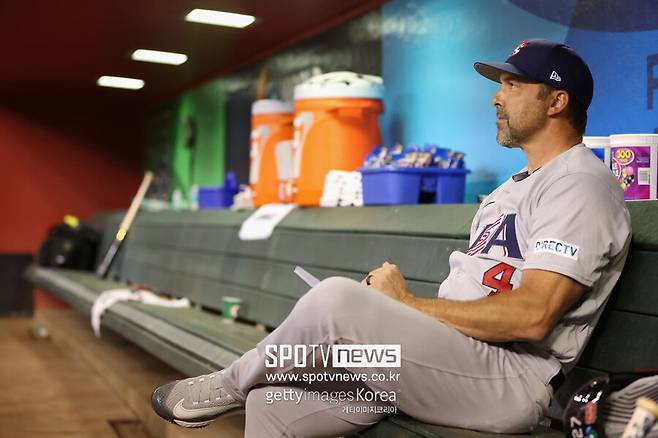 ▲ 미국 WBC 대표팀 마크 데로사 감독.