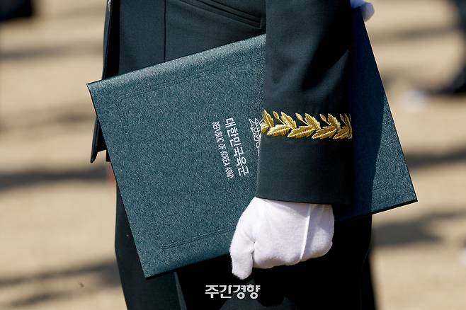 2025년 2월 27일 서울 노원구 육군사관학교에서 열린 제81기 졸업 및 임관식의 모습. 문재원 기자