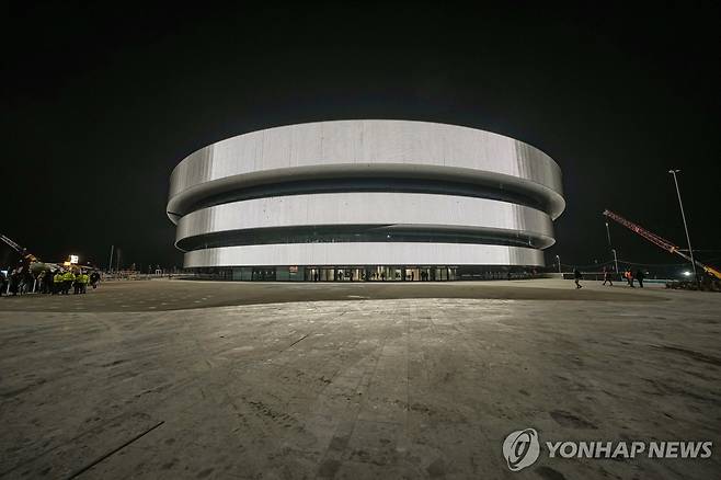 2026 동계 올림픽 아이스하키 결승전이 열릴 팔라이탈리아 산타줄리아 [AP=연합뉴스]