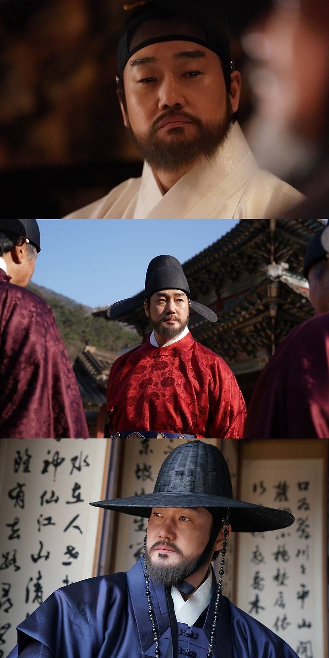 유지태 "나는 악의 축"…몸집은 100kg대, 눈꼬리는 치켜올렸다('왕과 사는 남자') [TEN인터뷰]