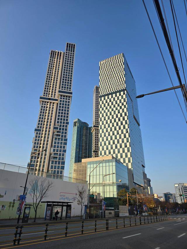 성동구 성수동 아크로서울포레스트 전경. [사진=우주성 기자]