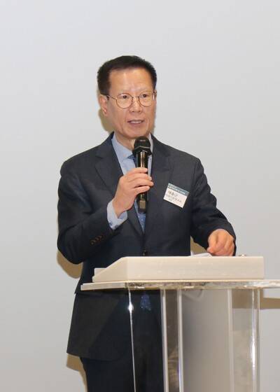 ▲채충근 한국가스학회 회장은 새로운 운영 원칙으로 '학회 고유 기능의 재정립'과 '1S 2E' 기조를 제시했다.