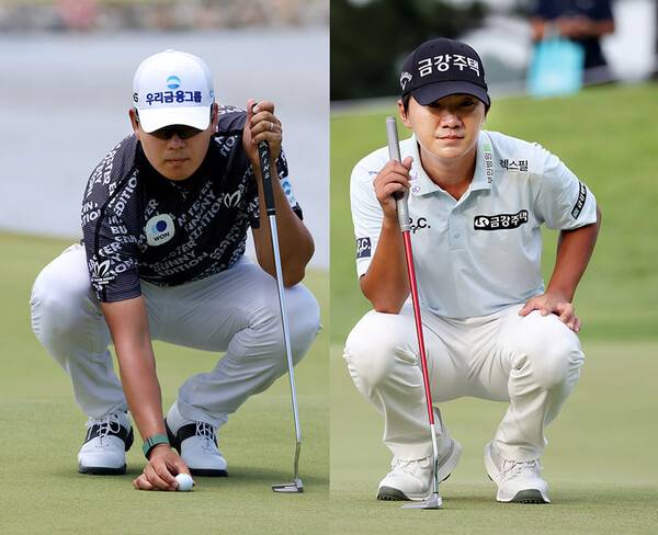 2026년 DP월드투어(옛 유러피언투어) 밥코 에너지 바레인 챔피언십에 출전한 이정환, 옥태훈 프로. 사진제공=KPGA (사진을 무단으로 사용하지 마십시오.)