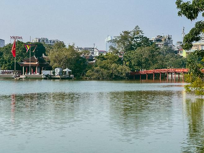 호안끼엠 호수 / 사진=권효정 여행+ 기자