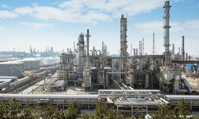 HD현대오일뱅크 대산 공장 전경.&nbsp;HD현대오일뱅크 제공