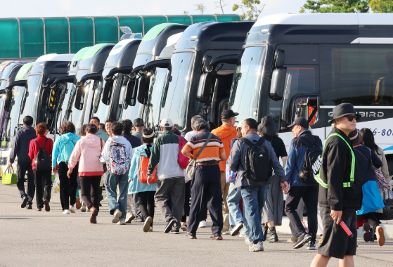 중국인 단체 관광객. 연합뉴스