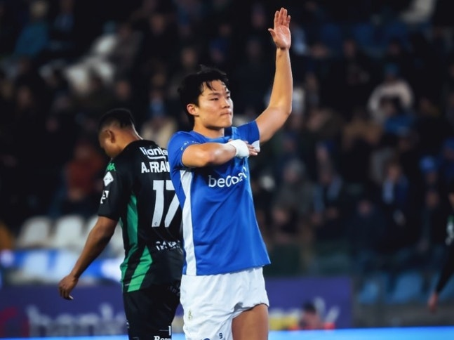 오현규. 헹크 SNS