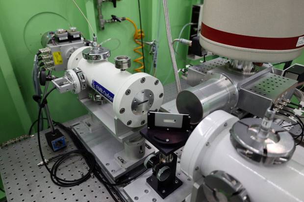 6가 크로뮴 분석을 위한 PAL 7D XAFS 빔라인 측정 시스템. 사진=포항가속기연구소 제공