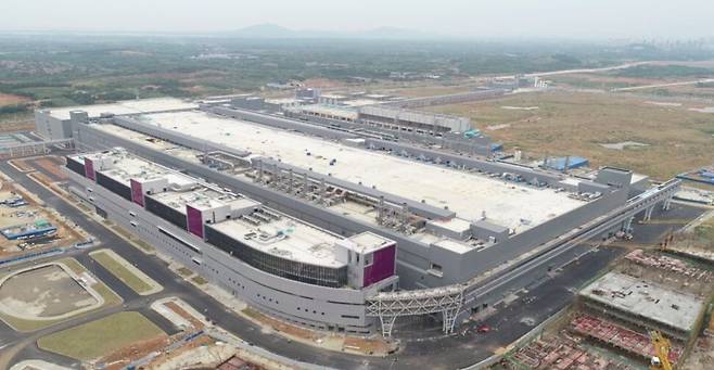 중국 우한에 있는 YMTC 팹./YMTC