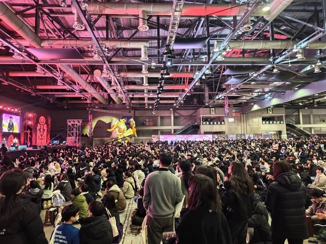 31일 일산 킨텍스에서 열린 '쿠키런: 킹덤' 5주년 팬 페스티벌 '운명의 집결' 메인 무대. 김영욱 기자