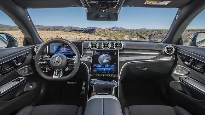메르세데스-AMG CLE 53 4MATIC+ 쿠페 내부. 메르세데스-벤츠 코리아 제공