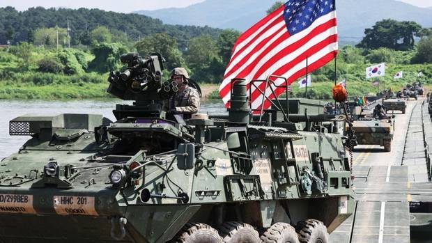 한미연합훈련 중인 주한미군 모습. 연합뉴스