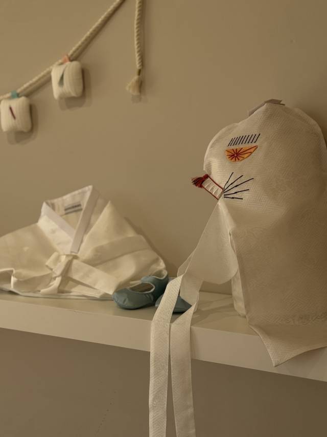 따뜻한 선물 문화를 담은 ‘호호당’ 전시 설치 모습. 카린 제공