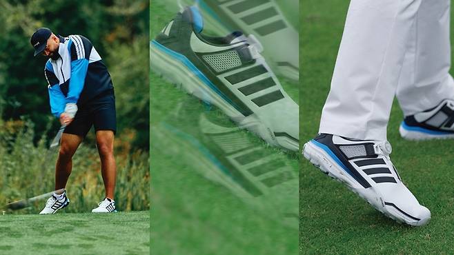 아디다스골프가 한 차원 업그레이드한 신형 ‘아디파워’를 선보였다. 사진 | 아디다스골프