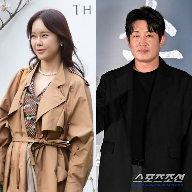 백지영(왼쪽), 허성태. 스포츠조선DB