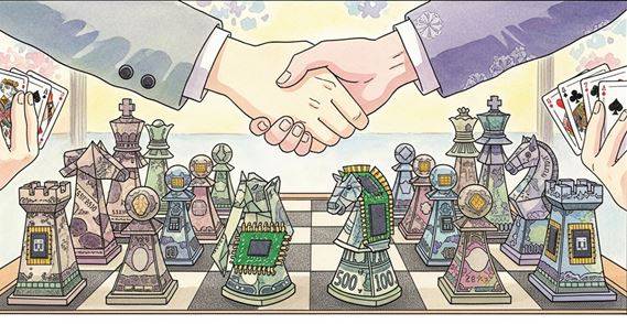 '월드 리버티 파이낸셜(World Liberty Financial, WLF)'에 아랍에미리트(UAE) 국부펀드 자본이 대거 유입됐다. [사진=AI 생성 이미지]