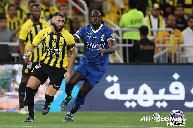 카림 벤제마가 알 이티하드를 떠나 알 힐랄 유니폼을 입을 전망이다. 사진=AFPBBNews=News1