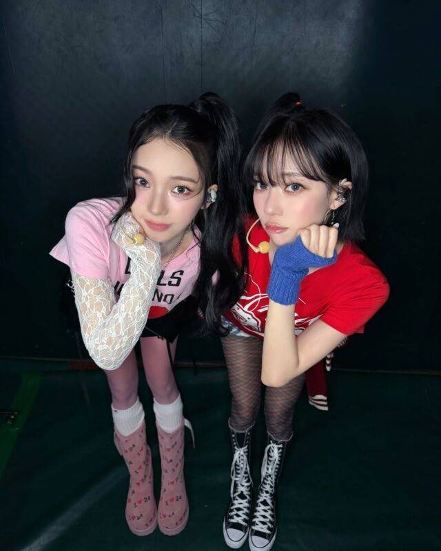 SM을 대표하는 비주얼 멤버들이 한 무대에 모였다. / 에스파 공식 SNS