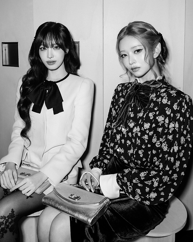 그룹 아이브 레이, 리즈. 메종 발렌티노 제공