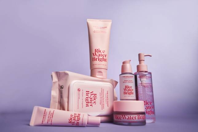 더페이스샵 미감수 브라이트 제품들./사진=LG생활건강 제공