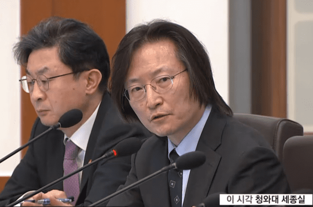 주병기 공정위원장이 국무회의에서 발언하고 있다. (사진=이재명 대통령 공식 유튜브 캡처)